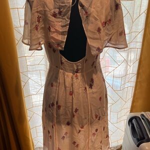 Nwt kimchi blue midi floral print dress